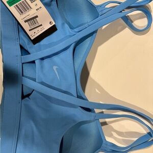 NWT Nike Women's Light Blue Strappy Sports Bra